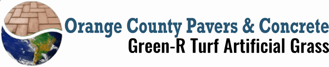 Orange County Artificial Grass, Green-R turf of Orange County Logo